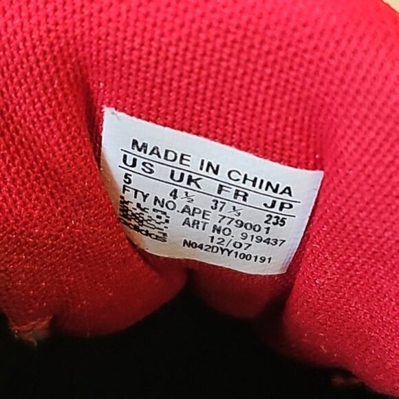 Adidas Barricade V Kids Youth Sneakers (Size 5 U.S) - Picture 8 of 11